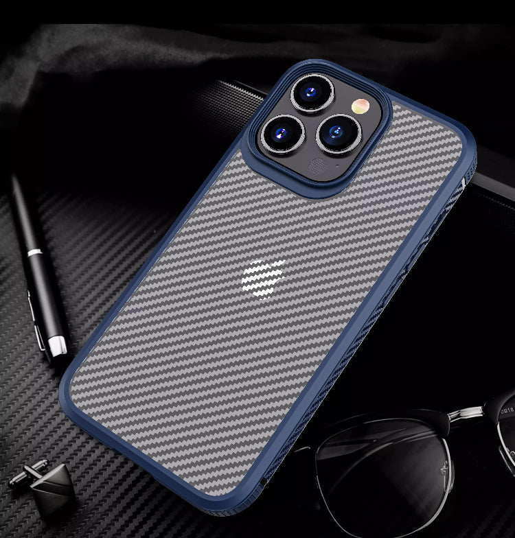 Simplicity Casual Commuters Carbon Fibre Hardshell TPU Phone Case- for Apple iPhone 14 Series - Super Savings Technologies Co.,LTD Simplicity Casual Commuters Carbon Fibre Hardshell TPU Phone Case- for Apple iPhone 14 Series - Super Savings Technologies Co.,LTD
